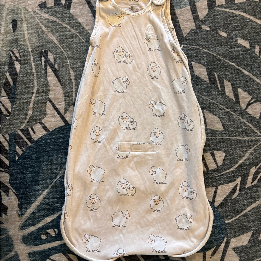 Woolino all season Sheep Print Baby Sleep Sack